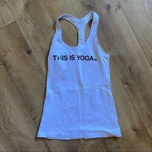 Lululemon tank - yoga